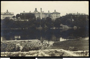 Rear exterior view of State Normal School, St. Cloud, Minnesota