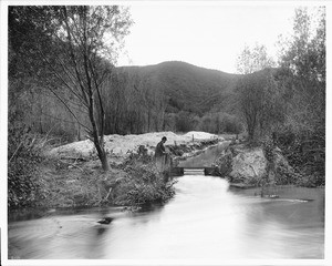 Los Angeles River at Griffith Park, ca.1898-1910