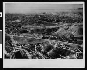 Aerial view of Alhambra, December 20, 1940