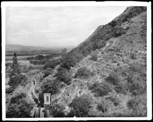 Elysian Park and farmland below, Los Angeles, ca.1898-1900