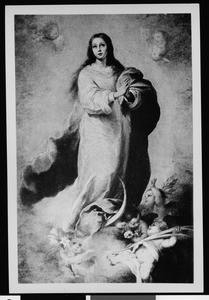 The painting "Immaculate Conception" by Murillo, Prado