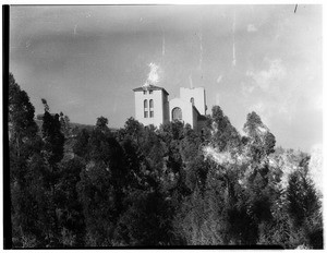 Exterior view of the Southwest Museum, August 1926