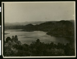 Big Borax Lake, with Clear Lake in the distance, ca.1910