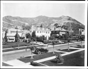 Hill residences in Hollywood, California, 1926