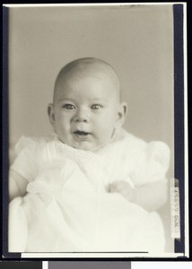 A portrait of an infant