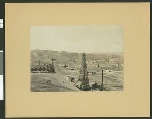 Sauerdough and Peerless Oil Fields, Coalinga, 1907