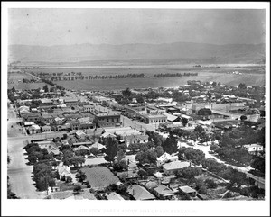 Aerial view of the City of Santa Maria, California, 1918