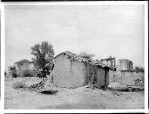 Ruin of the orchardist's house at Mission San Antonio de Padua, ca.1904