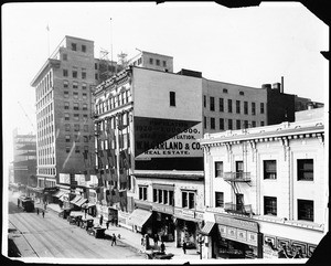 View of Spring Street from Sixth Street, ca.1912