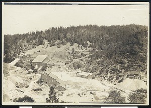 View of the Champion Mines in Nevada City, ca.1930