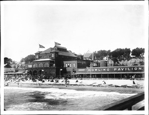 North Beach Bath House and bowling pavilion, Santa Monica, California, ca.1905