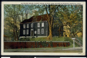 Old Block House, Marietta, Ohio, July 15, 1938