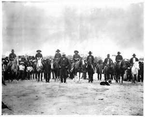 Mounted Indian policemen, Washington(?)