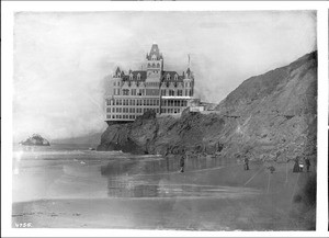 San Francisco's Cliff House Restaurant and Seal Rocks, ca.1900