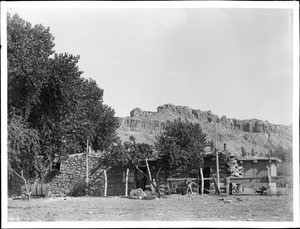 Moen Abbe, a house built and occupied by John D. Lee, Grand Canyon, Arizona, ca.1900