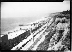 View of Santa Monica looking north from Palisades Park, ca.1910