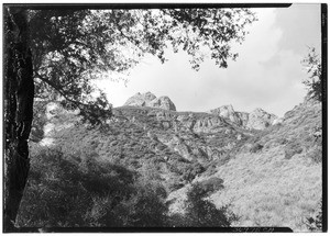 Scenic view of William Jennings Bryant Park, Sequit Canyon, Malibu District, January 14, 1928