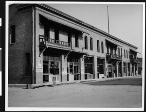 Old Chinatown street where buildings are slated for demolition, 1939