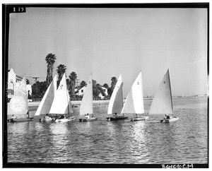 Sailboats in the water, Catalina Island