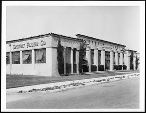 Exterior view of the Sperry Flour Company Building, 1900