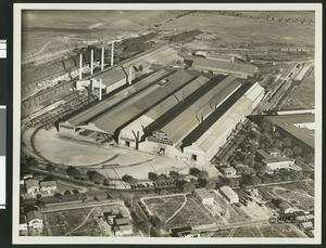 Aerial view of the Columbia Steel Corporation, ca.1925