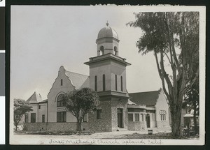 First Methodist Church in Upland, ca.1905