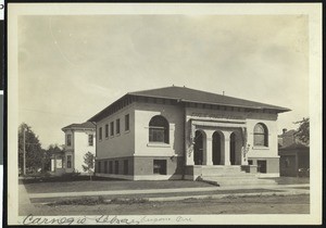 Carnegie Public Library in Eugene, Oregon