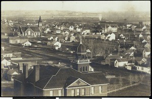 A birdseye view of Mandan, North Dakota