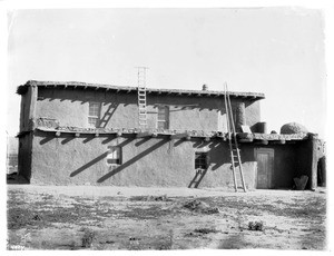 A fairly modern Zuni house, ca.1898