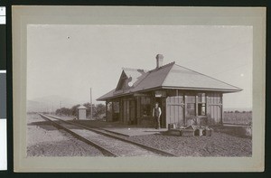 Arrowhead railroad station, ca. 1887