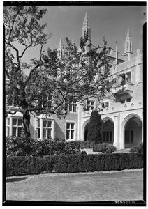 Exterior of the University of California at Los Angeles, February 1932