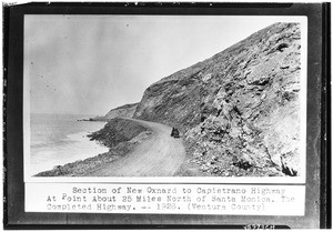 Highway in Ventura County, 1926