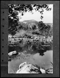 Los Angeles River in Griffith Park, ca.1920