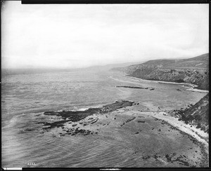 White Point Japanese abalone farm on the coast of San Pedro Harbor northwest from Point Fermin, ca.1900