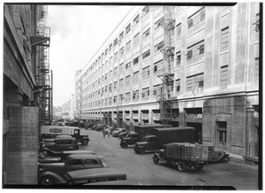 Warehouses, Wholesale Terminal Market, East 7th Street, 1937