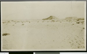 Distant view of Deadman's Island in San Pedro, 1900-1909