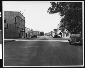 View of North Carson Street in Carson City, Nevada, 1935