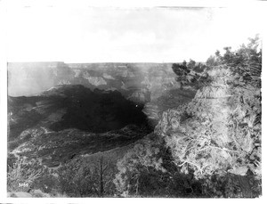 Looking east from Bass Camp, Grand Canyon, 1900-1930