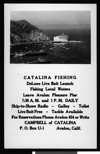 Catalina Ballroom and harbor, ca.1930