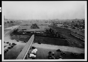 Exterior view of the Nurses Home, Los Angeles County General Hospital, ca.1925