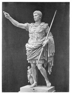 Statue depicting Augustus Caesar