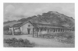 Painting of Mission San Rafael Archangel, ca.1900