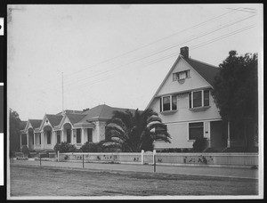 Exterior view of the Watsonville Hospital, ca.1900