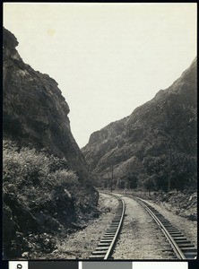 A railway, Nevada