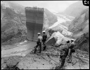 A bird's-eye view of the Saint Francis dam disaster