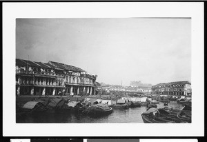 Sampans, Singapore, ca.1900