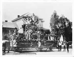 Turnverein Germania at La Fiesta de Los Angeles, 1894