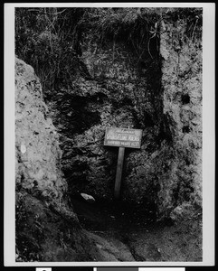 Spanish lime kilns in the northeast corner of Griffith Park, ca.1912-1926