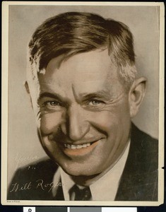 Portrait of Will Rogers