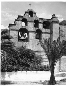 Campanario of the Mission San Gabriel, ca.1904